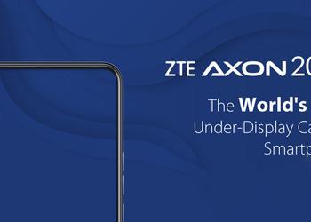 CEO ZTE показал как будет выглядеть смартфон Axon 20 5G с подэкранной камерой