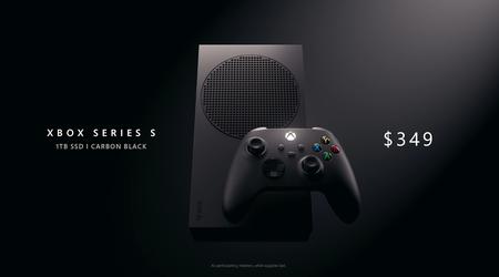 Microsoft rozpoczął sprzedaż czarnej konsoli do gier Xbox Series S z 1 TB pamięci masowej za 350 USD