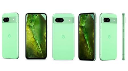 Google Pixel 8a has appeared in new high-quality renders, the smartphone can be seen from all sides