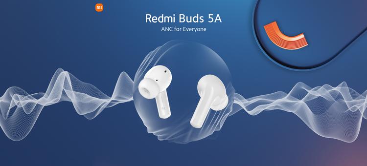 Xiaomi 23 апреля представит бюджетные наушники Redmi Buds 5A с ANC и функцией Google Fast Pair