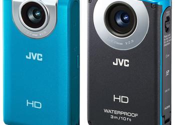 Дешевые камкордеры с записью в FullHD: JVC Picsio FM2 и WP10 (видео)