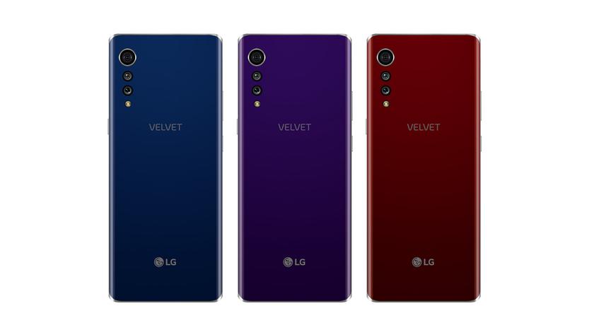 Смартфон LG Velvet выйдет на рынок, как минимум, в пяти расцветках