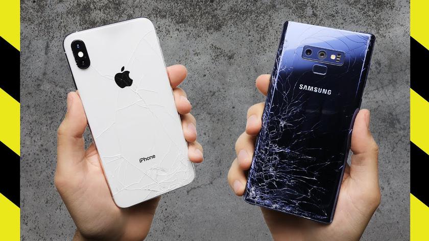 Samsung Galaxy S10+ сразился с iPhone Xs Max в дроп-тесте (спойлер: и проиграл)