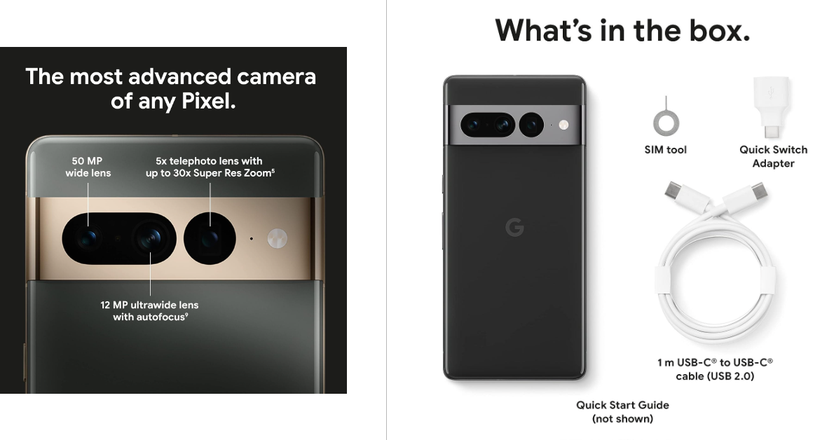 Google Pixel 7 Pro meilleur smartphone android