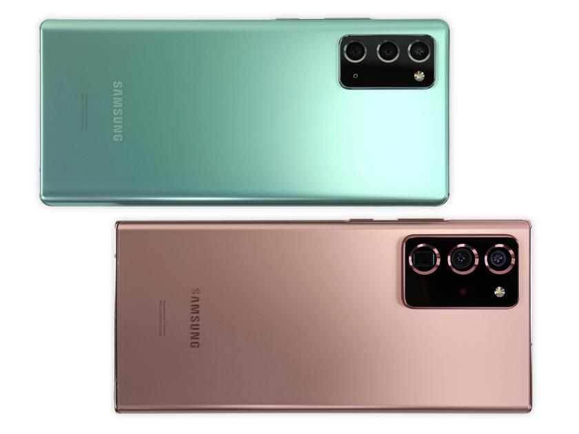 3 из 10: в iFixit оценили ремонтопригодность Samsung Galaxy Note 20 и выяснили, почему смартфоны перегреваются