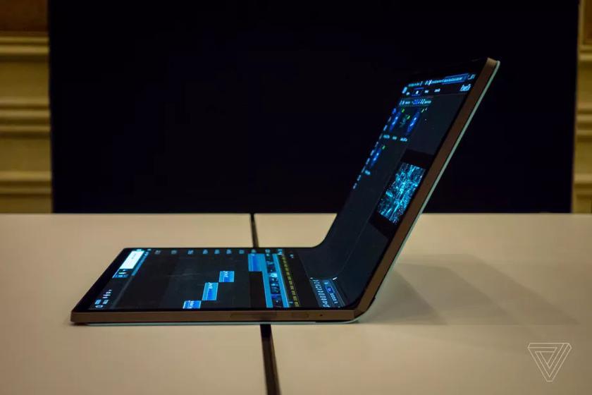 Intel тоже показал на CES 2020 складной ноутбук Horseshoe Bend с большим гибким дисплеем