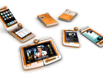 Дивный двухдисплейный концепт мобильного телефона Sony Ericsson
