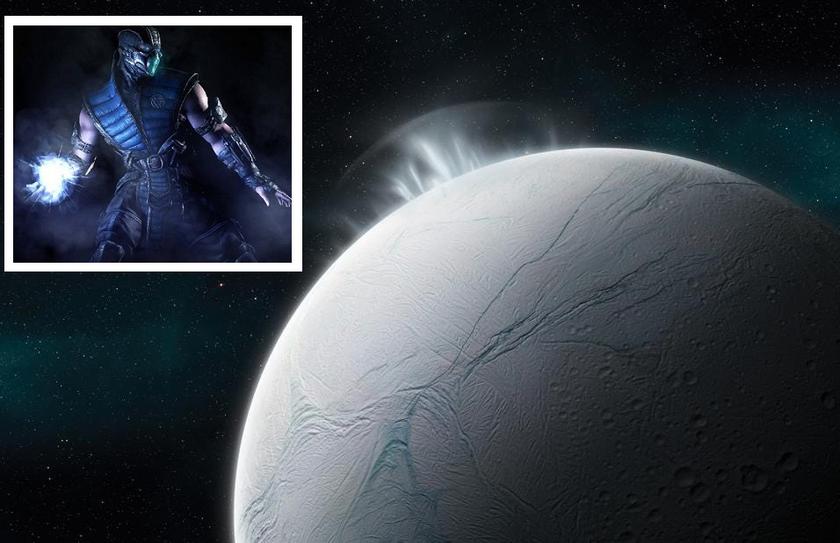 Космический Саб-Зиро – спутник Сатурна может выбрасывать глыбы льда в космос