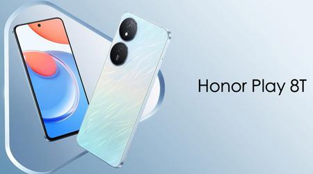 Honor Play 8T: 6.8" LCD display, MediaTek Dimensity 6080 chip, 6000 mAh battery and 50 MP camera for $150