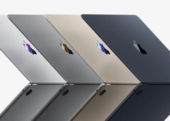 Apple показала обновленный MacBook Air: новый чип M2, «монобровь», MagSafe и быстрая зарядка за $1200