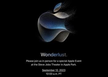 Apple объявила о презентации 12 сентября: ждём релиз iPhone 15, Apple Watch Series 9, Apple Watch Ultra 2 и AirPods Pro с USB-C