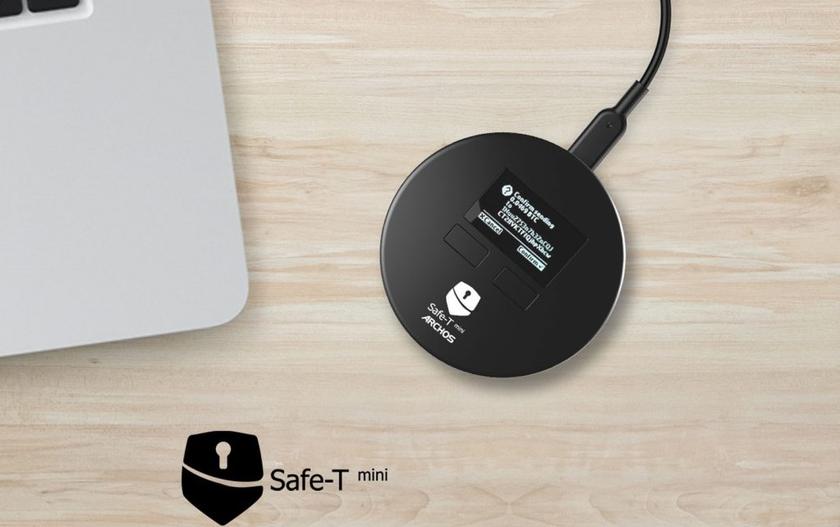 Гаджет Archos Safe-T mini создан для безопасного хранения кошельков с криптовалютами