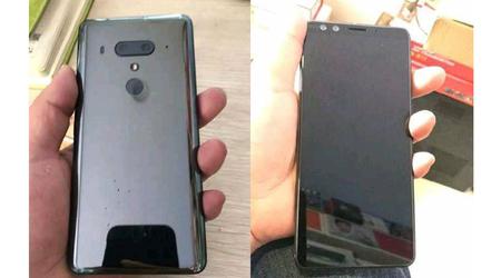 There were "live" shots of the "four-eyed" HTC U12 +