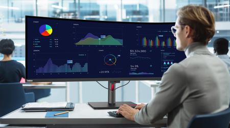 Lenovo ThinkVision P49w-30: A 49-inch curved monitor with 160Hz refresh rate and a price tag of $1900