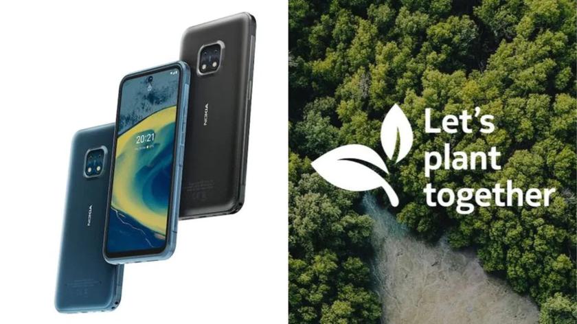 Nokia обещает высаживать по 50 деревьев за каждый купленный смартфон Nokia XR20