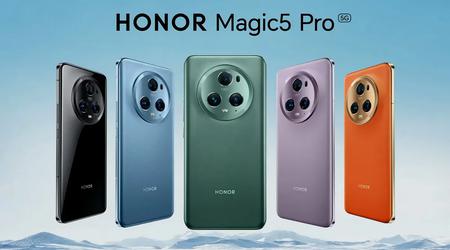 Użytkownicy Honor Magic 5 Pro na rynku globalnym zaczęli otrzymywać system MagicOS 8.0 oparty na Androidzie 14