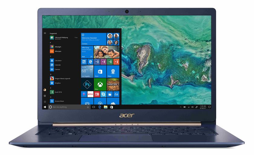 Acer открыла предзаказ на самый лёгкий ноутбук Swift 5 в Украине