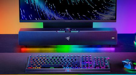 Razer Leviathan V2 Pro at CES 2023: a soundbar with RGB illumination, IR camera and 3D Audio support for $399