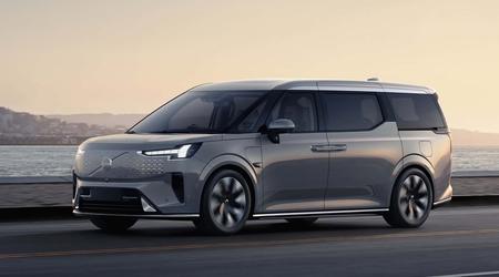 Volvo has launched mass production of the EM90 luxury electric minivan with a range of up to 738 kilometres