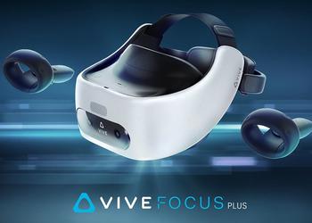 HTC анонсировала автономный VR-шлем Vive Focus Plus