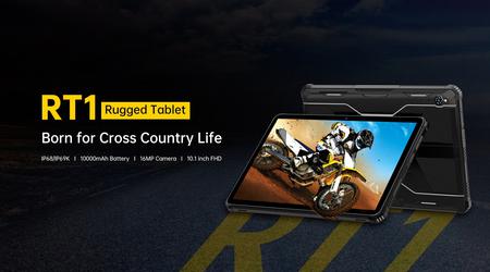  Oukitel RT1 premiered on AliExpress: IP68 / IP69K shockproof tablet with 10000mAh battery for $ 200