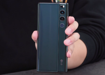 Отменённый смартфон LG Rollable со сворачивающимся дисплеем показался на видео