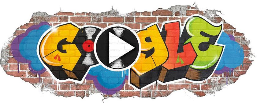Сегодня Google празднует 44-летие хип-хопа