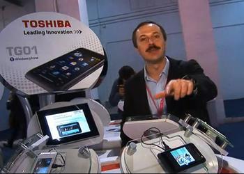 Технопарк: смартфоны Toshiba TG01, TG02 и K01