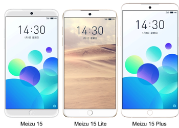 Новая линейка смартфонов Meizu 15 может поступить в продажу 29 апреля