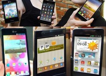 4 новых смартфона LG были пойманы на видео в преддверии MWC 2012