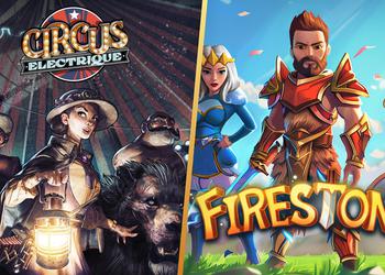 В EGS проходит раздача двух игр с пошаговыми боями — Circus Electrique и Firestone Idle RPG