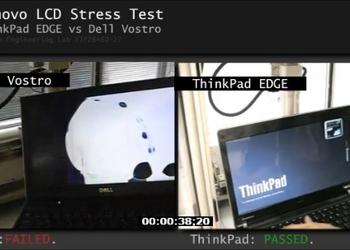 Стресс-тест ноутбука DELL, сделанный Lenovo (видео)