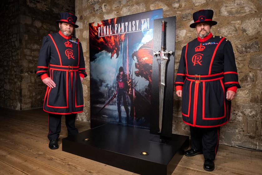 Лондонский Тауэр выставит меч Final Fantasy 16 в Королевской оружейной палате