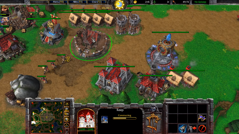 Первый геймплей Warcraft 3: Reforged на «максималках»: орки, люди и панды снова в бою
