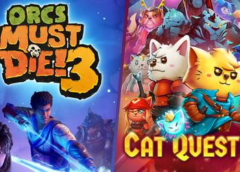 Милые котики и кровожадные орки: в Epic Games Store стартовала раздача адвенчуры Cat Quest II и экшена Orcs Must Die 3