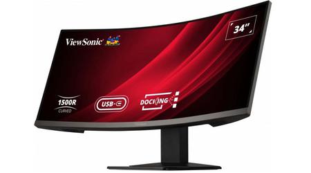 ViewSonic VG3419C - Curved UWQHD gaming monitor with 120Hz frame rate and 1500R radius of curvature