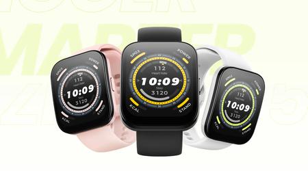 Amazfit Bip 5: 1.91-inch display, BioTracker sensor and up to 10 days of battery life for $89