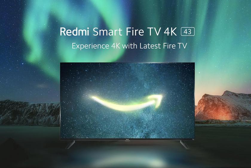 Redmi представила 43-дюймовый Smart Fire TV 4K с Fire TV OS на борту