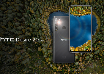 HTC Desire 20 Pro приехал в Европу: «дырявый» 6.5-дюймовый дисплей, чип Snapdragon 665, NFC, батарея на 5000 мАч и ценник в 280 евро