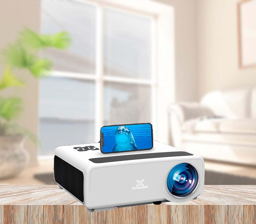 XNoogo 02-W LED Projector