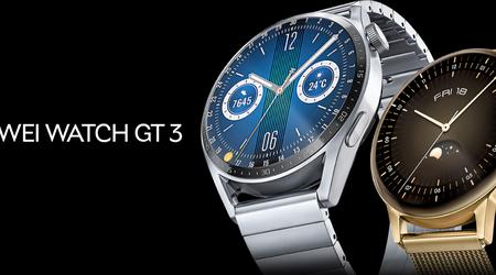 The Huawei Watch GT 3 smartwatch receives a new software update