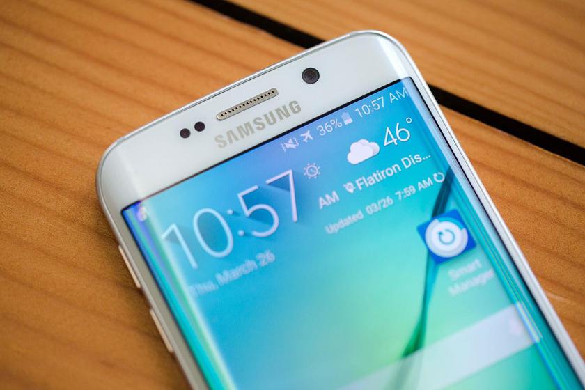 Samsung запатентовала смартфон с максимально загнутыми краями дисплея