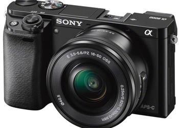 Беззеркальная камера Sony Alpha A6000 с быстрым автофокусом