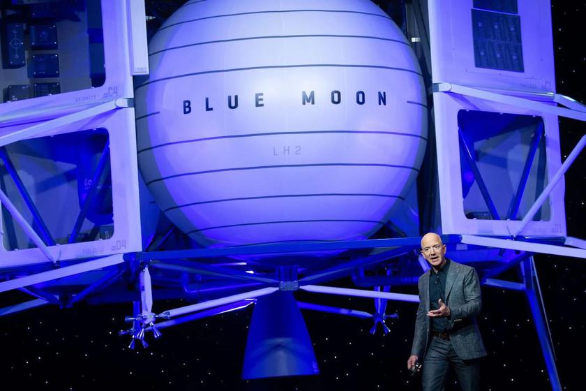 Джефф Безос предлагает NASA скидку в 2 миллиарда долларов, если Blue Origin получит контракт на лунный модуль
