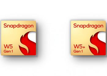 Qualcomm представила Snapdragon W5 Gen 1 и Snapdragon W5+ Gen 1: новые процессоры для умных часов