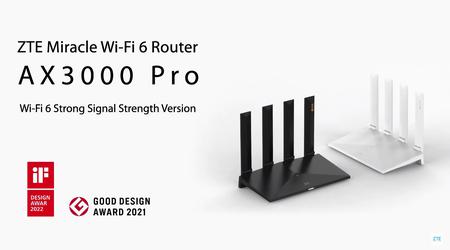ZTE launched AX3000 Pro router with Wi-Fi 6, NFC and Qualcomm chip for $99 on the global market