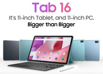 Blackview Tab 16: Android-планшет с 2K-дисплеем, чипом Unisoc T616, накопителем на 256 ГБ и четырьмя динамиками за $150.99