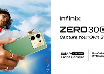 Infinix раскрыла особенности Zero 30 5G: AMOLED-дисплей на 144 Гц и фронтальная камера на 50 МП