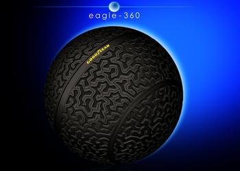 Goodyear Eagle-360: концепт сферической шины будущего (видео)
