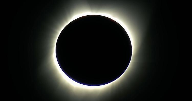 L'éclipse solaire provoque une baisse soudaine ...